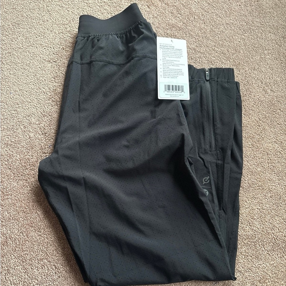 Peloton Lululemon Perforated joggers pants size 4 new - Picture 5 of 5